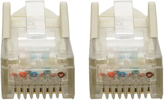TRIPP LITE Cat6 Gigabit Ethernet Snagless Molded Patch Cable 24 AWG 550MHz - Image 2