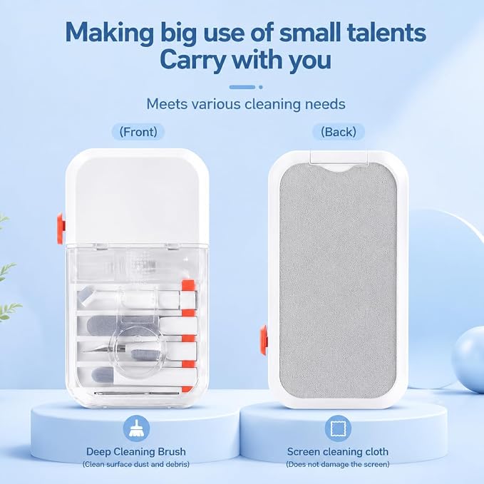 14 in 1 Earphone Cleaner Kit, Charging Port Cleaner, - Image 4
