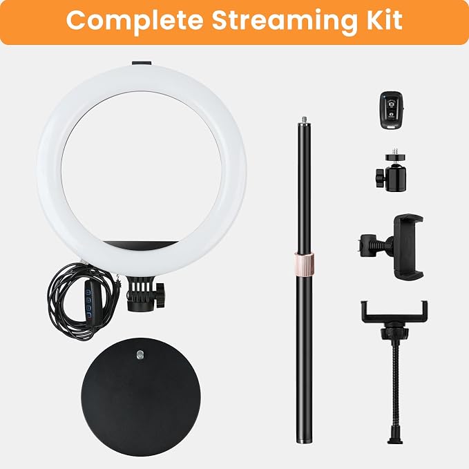 MACTREM 10“ Desk Ring Light - Image 8