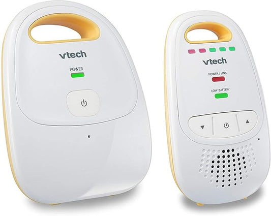 VTech Audio Baby Monitor — No Static DECT 6.0, No WiFi, Hack-Proof | 8Hr Battery by VTechBabyMonitors