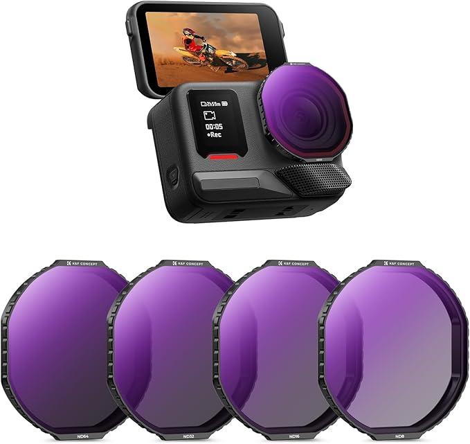 K&F Concept Snap on Fit ND Filter Kit Compatible by KFCONCEPT