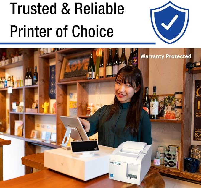 Star Micronics TSP143IIILAN Ethernet Thermal Receipt Printer - Image 7