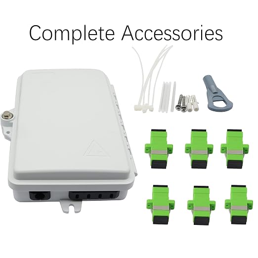 6 Core FTTH Fiber Distribution Box - Image 6