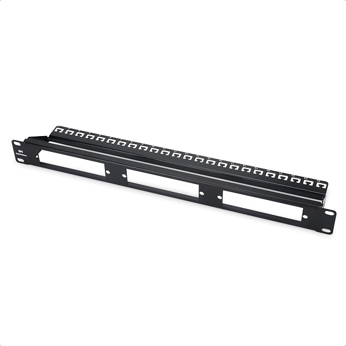 Cable Matters Rackmount 1U 19” Blank Fiber Patch Panel by CableMatters