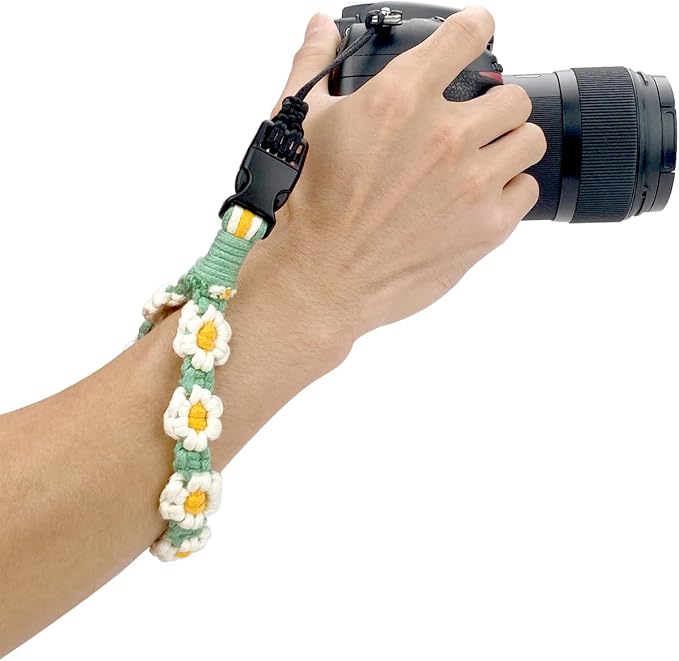 VICHUNHO Camera Wrist Strap, Secure & Adjustable DSLR Camera Hand Strap by VicHunHo