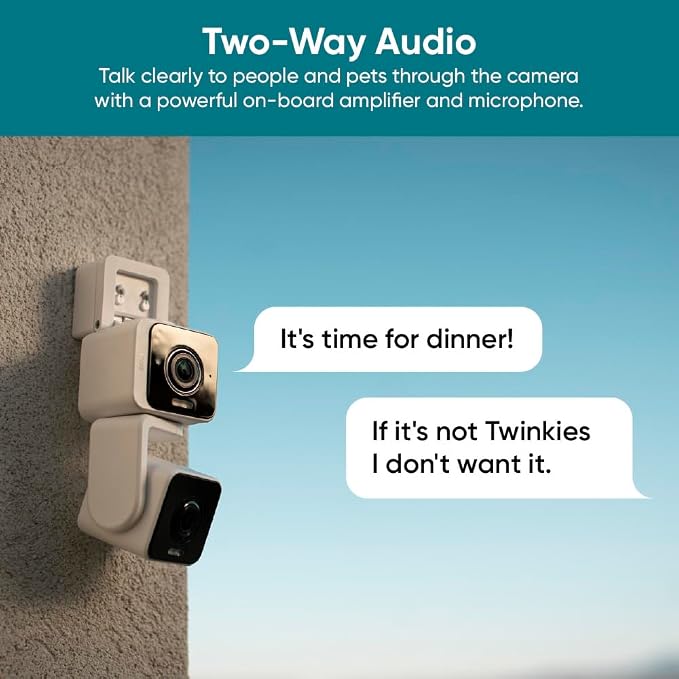 WYZE Duo Cam Pan Indoor/Outdoor IP65 2K 360° Pan/Tilt Smart Home Security Camera - Image 9