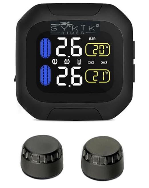 Sykik Rider SRTP300 Wireless tire Pressure Monitoring System by Sykik