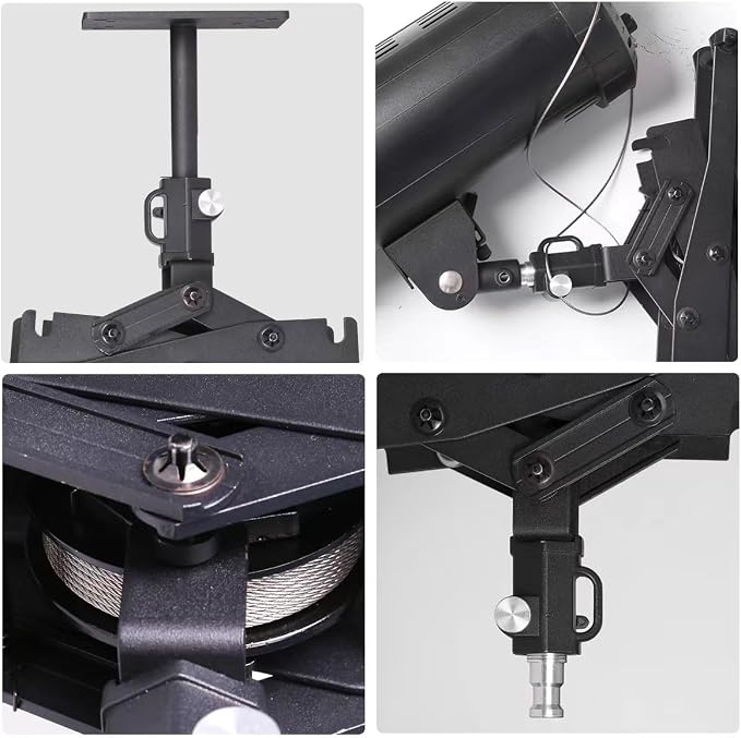 Photography Ceiling Rail System 2M Lifting Constant Force Hinge kit - Image 4