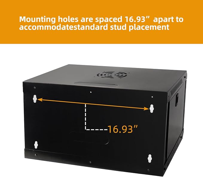 6U Wall Mount Network Server Cabinet - Image 6