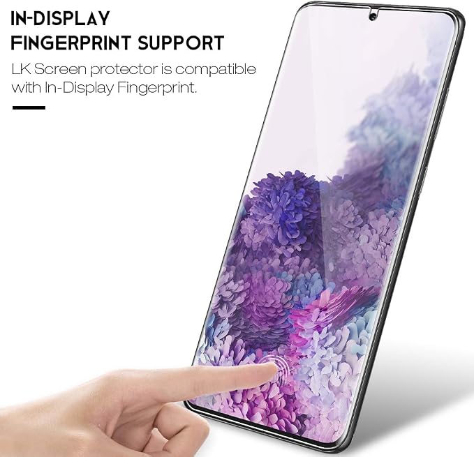 LK 4 Pack 2 Pack Screen Protector + 2 Pack Camera Lens Protector - Image 3