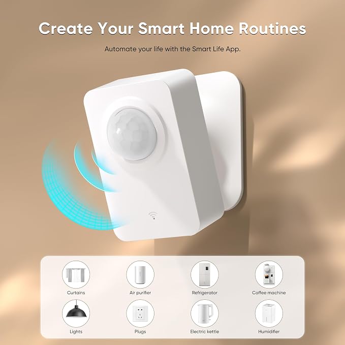 WiFi Motion Sensor, Smart PIR Motion Detector - Image 2