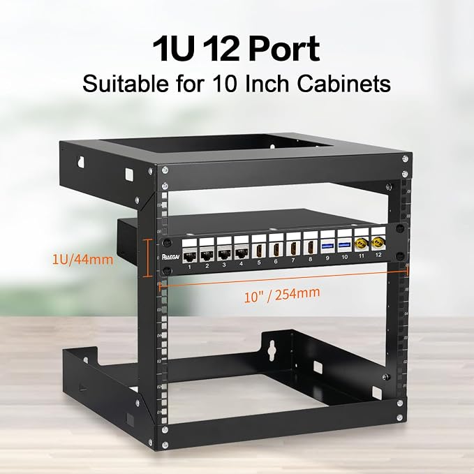 Patch Panel 12 Port Blank Network Patch Panel - Image 7