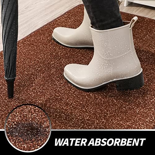 LINLA Indoor Doormat, Absorbs Mud Mat - Image 5