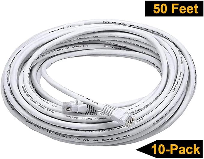 iMBAPrice 7 ' Cat5e Network Ethernet Patch Cable, 10 Pack - Image 8