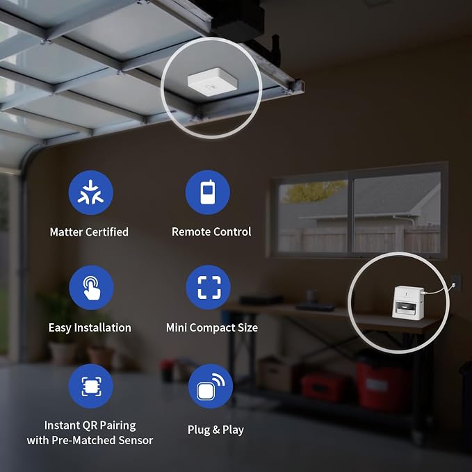 THIRDREALITY Smart Garage Door Opener, Matter Certified, Retrofit - Image 3