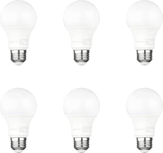 Amazon Basics A19 Dusk to Dawn Sensor LED Outdoor Light Bulbs, 60W Equivalent by AmazonBasics