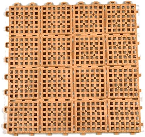 Greatmats Patio Outdoor Tiles 12 x 12 inch Deck Tiles 25 Pack by Greatmats
