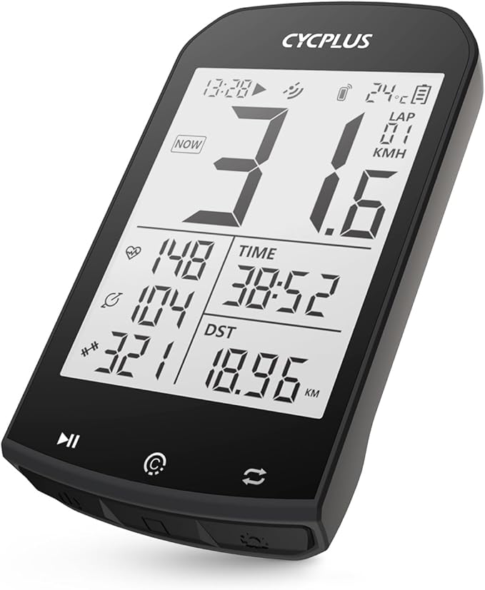 CYCPLUS GPS Wireless Bike Computer, Cycling Computer GPS by CYCPLUS