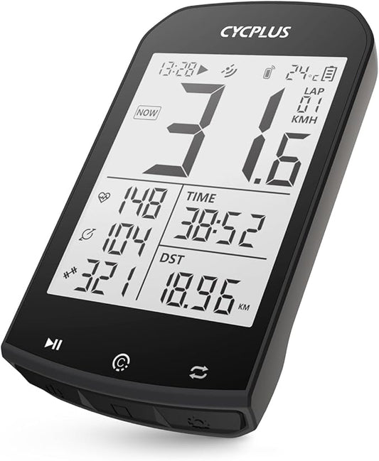 CYCPLUS GPS Wireless Bike Computer, Cycling Computer GPS by CYCPLUS