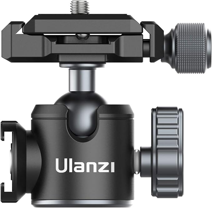 ULANZI U-80L Metal Ball Head Camera Mount Arca Swiss 360 Rotating by PICTRON