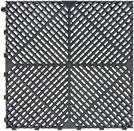 SafeRacks Vented Interlocking Garage Floor Tiles by SafeRacks