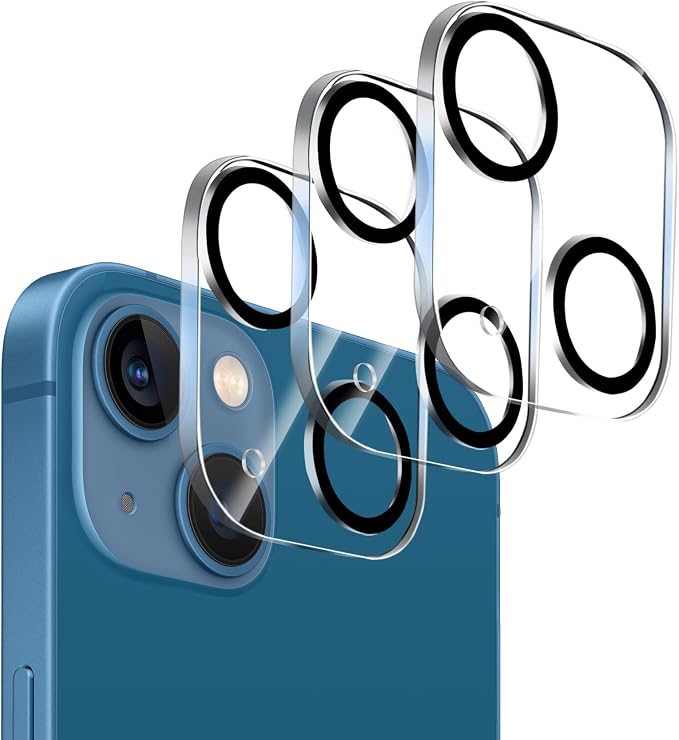 Dengduoduo 3 Pack Tempered Glass Camera Lens Protector by Dengduoduo
