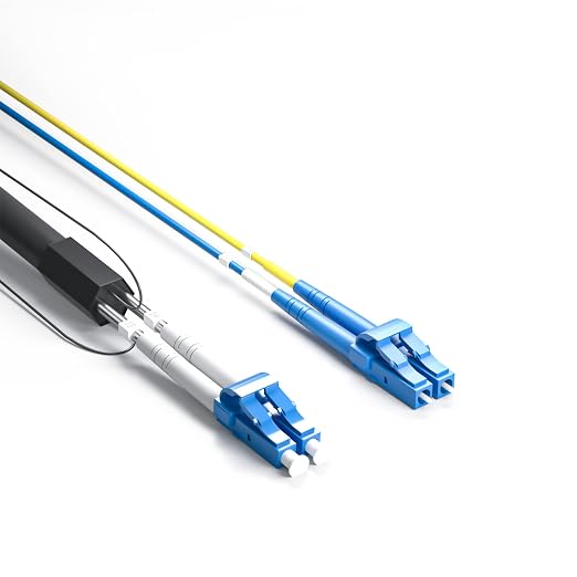 10Gtek Base Station Optical Cable Assembly, SC to LC, 66 ft/20 m - Image 4