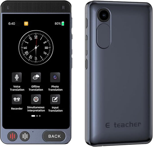 Language Translator Device, 142 Languages AI Translator by Unknown
