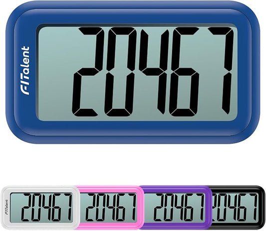 Pedometer for Walking Steps, 3D Accurate Simple Pedometer, Step Counter for Men by Sports%E3%80%81Health%E3%80%81Happiness