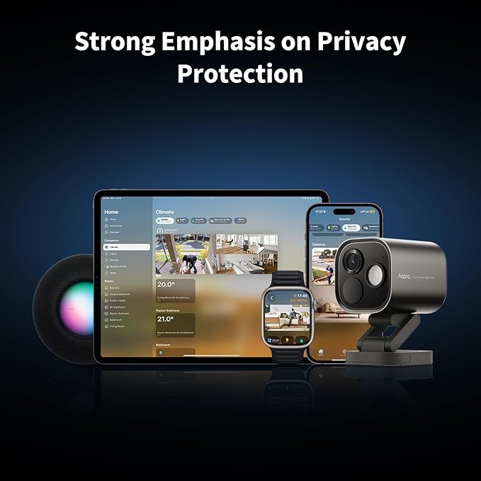 Aqara 4MP Camera Hub G5 Pro WiFi, True Color Night Vision Security Camera - Image 5