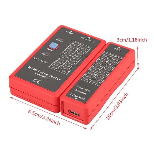 UT681 HDMI Cable Tester, Portable Mini HDMI to HDMI, High Definition USB Cable - Image 5