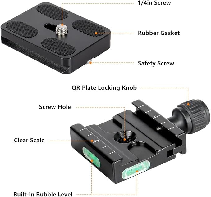 Koolehaoda 50mm Quick Release Plate & Clamp Set - Image 2