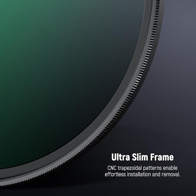 NEEWER 52mm Black Diffusion 1/4 Filter Dreamy Soft Cinematic Effect Filter - Image 7