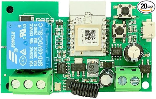 Zigbee 1CH DC 7-32V USB 5V Relay Smart Switch Module， Wireless APP Remote by Unknown