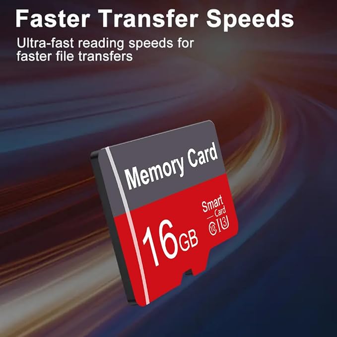 2 Pack Memory Card 16GB with Adapter, High Speed TF Card, UHS-I C10 A1 Memory - Image 6