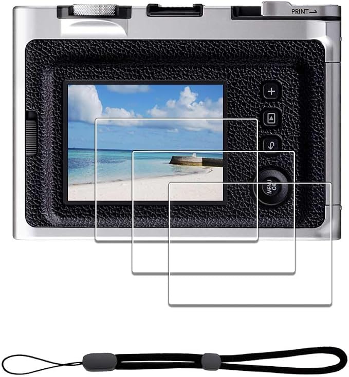 iDaPro Screen Protector for Fujifilm Instax Mini EVO Instant Film Camera + Hand by ScreenProtectorExpert