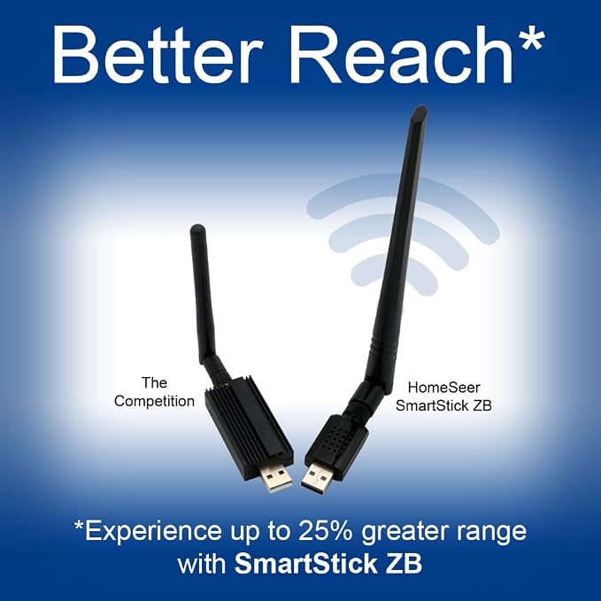 HomeSeer Zigbee 3.0 USB Interface/Coordinator/Dongle, SiLabs ERG32MG21 Chip - Image 5