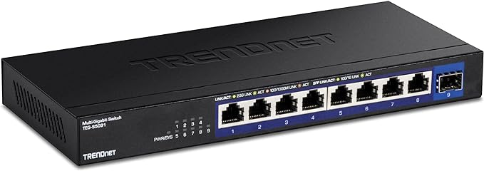 TRENDnet 9-Port Unmanaged 2.5G Switch by TRENDnet