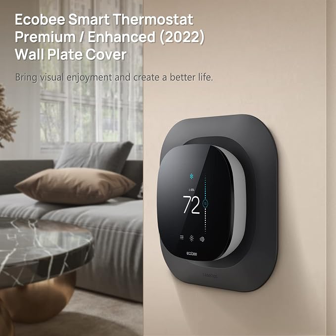 CaseBot Wall Plate for 2022 Ecobee Smart Thermostat Premium & 2022 Ecobee Smart - Image 3