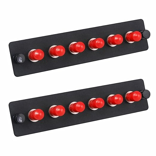 2-Pack 6 Simplex ST Fiber Patch Panel by Duogaliaopticalfiberproduct