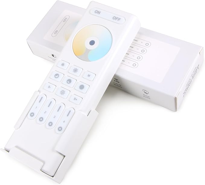 4-Zone 2.4G Wireless RF Remote Control, 99ft 360 Control, 4 Channel Group by XXK