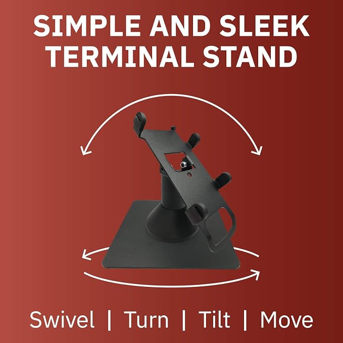 DCCStands Low Freestanding Swivel and Tilt Pax S300 & SP30 Terminal Stand - Image 3