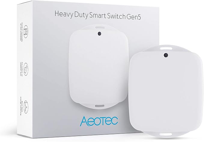 Aeotec Heavy Duty Smart Switch, Z-Wave Plus Home Security ON/Off Controller by Aeotec