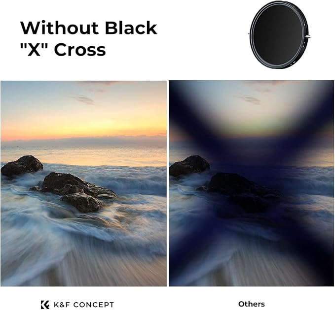 K&F CONCEPT 40.5mm Variable Fader ND2-ND32 ND Filter and CPL Circular - Image 3
