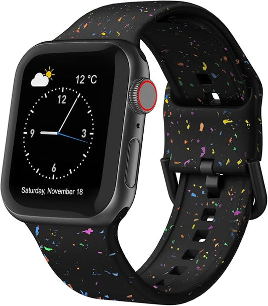 Sport Band Compatible with Apple Watch Bands 49mm 46mm 45mm 44mm 42mm 41mm 40mm by Recoppa