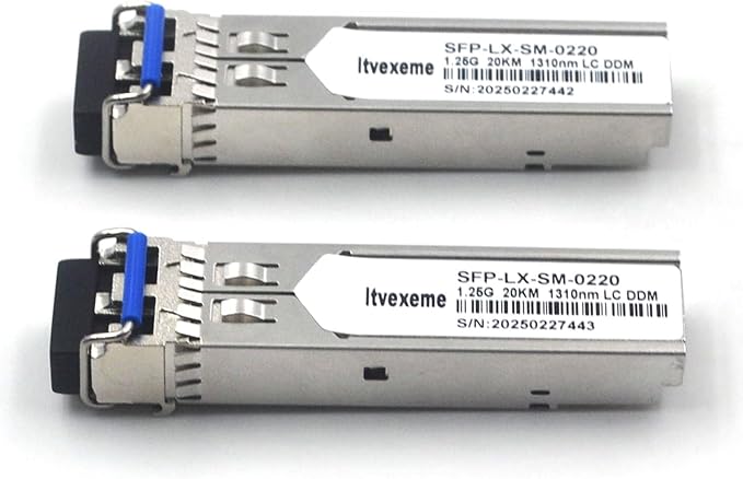 2 Pack 1.25G SFP Network Transceiver Module, 1000Base-LX Single Mode, 1310nm SMF - Image 7