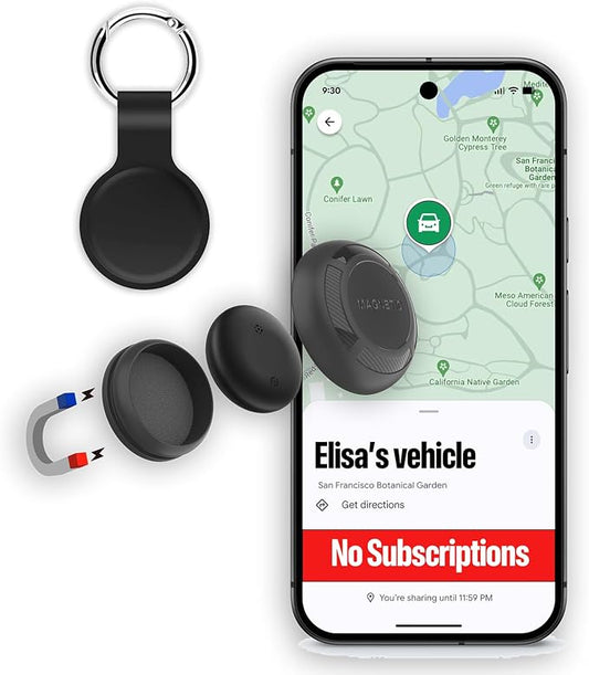 Magnetic Hidden GPS Tracker for Vehicles – 365 Days Battery Life, No by FindMySeries