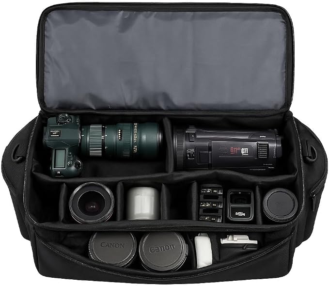 eCostConnection Extra Large Soft Padded Water Resistant Camcorder Equipment - Image 8