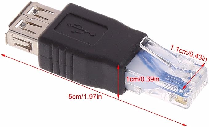 Herfair Ethernet to USB Adapter 2PCS - Image 7