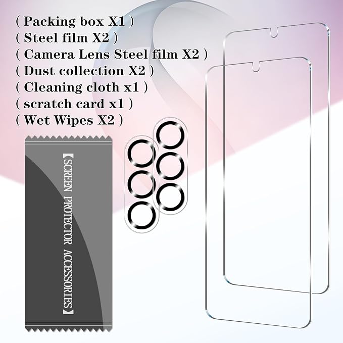BIGFACE Galaxy S26 Tempered Glass Screen Protector + Camera Lens Protector - Image 7